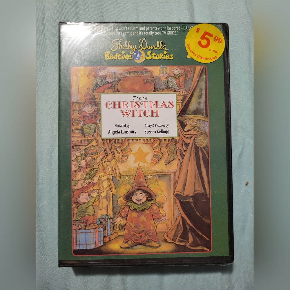 Shelley Duvalls Bedtime Stories: The Christmas Witch (DVD, 2009) NWT